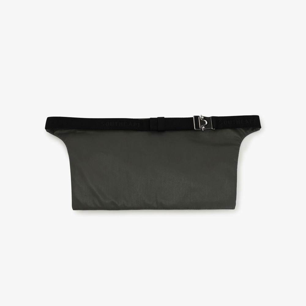 Eco Leather Multi-Pocket Belt Bag_DK