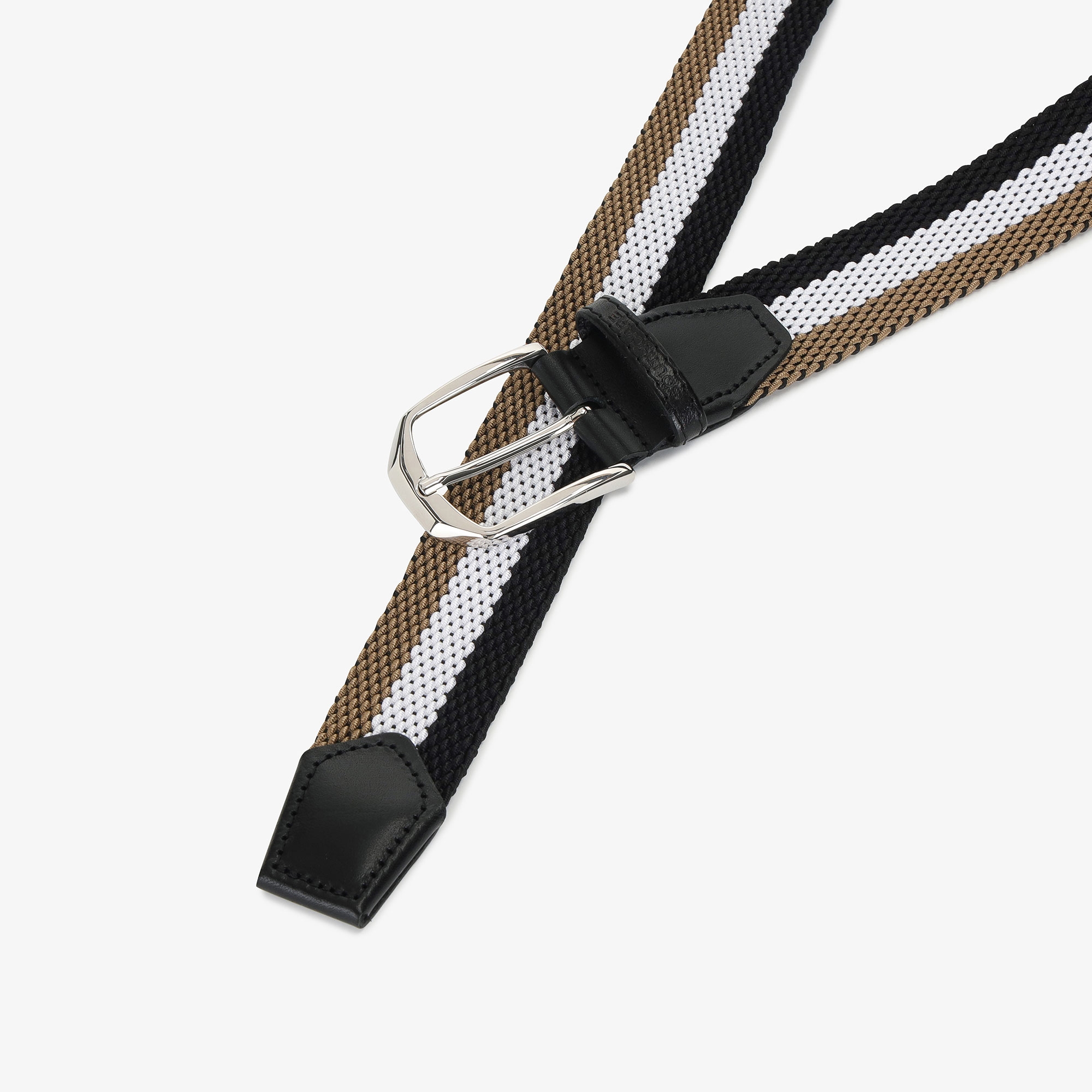 Stripe Color Weaving Belt_BE