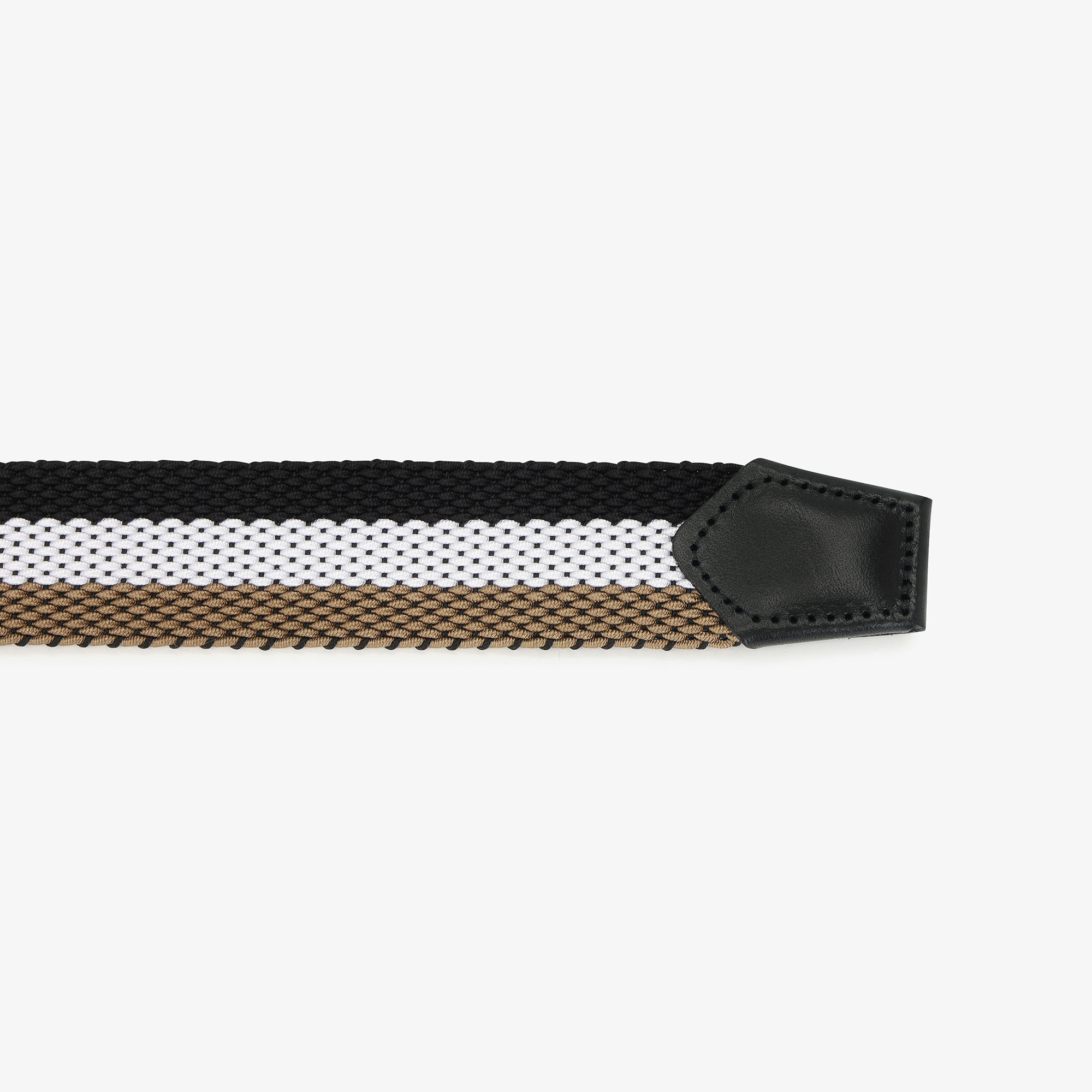 Stripe Color Weaving Belt_BE