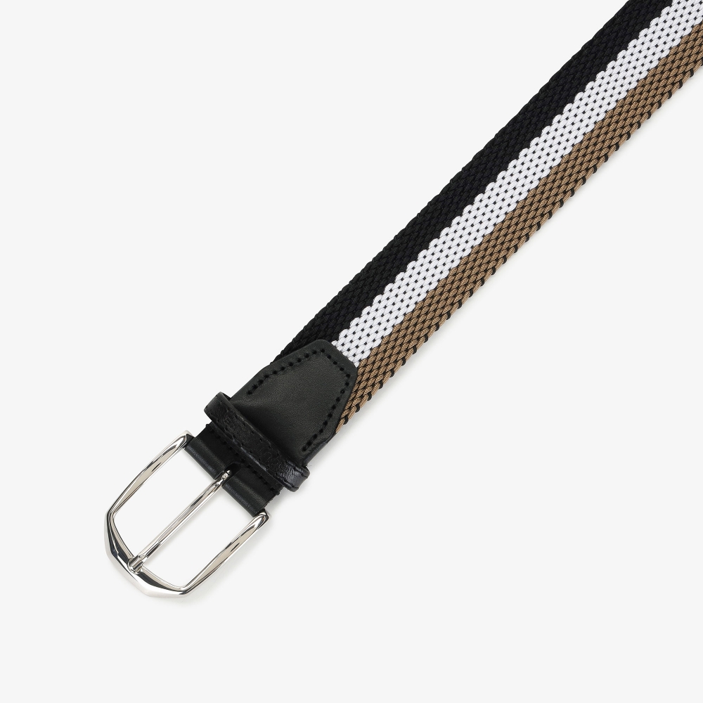 Stripe Color Weaving Belt_BE