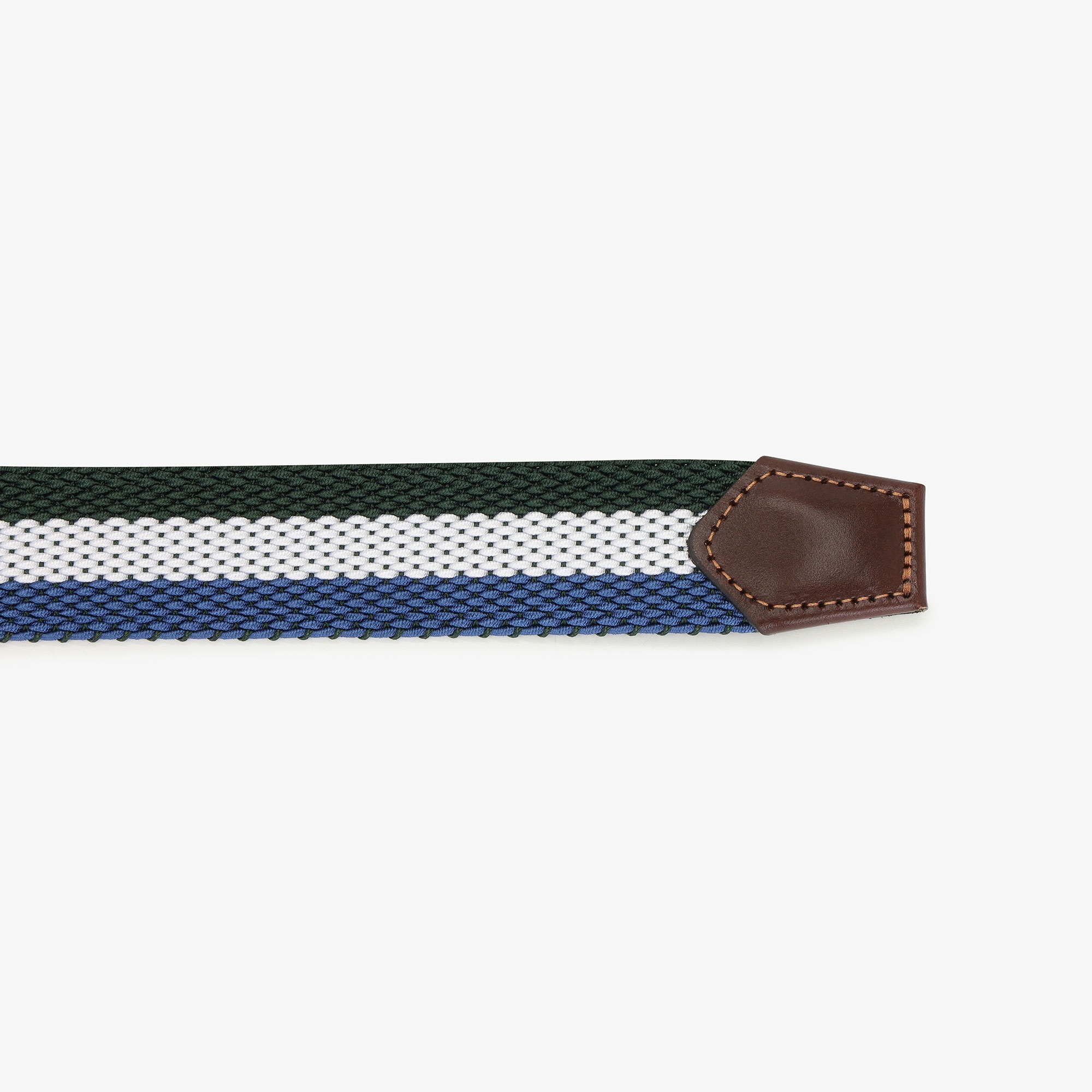 Stripe Color Weaving Belt_BL