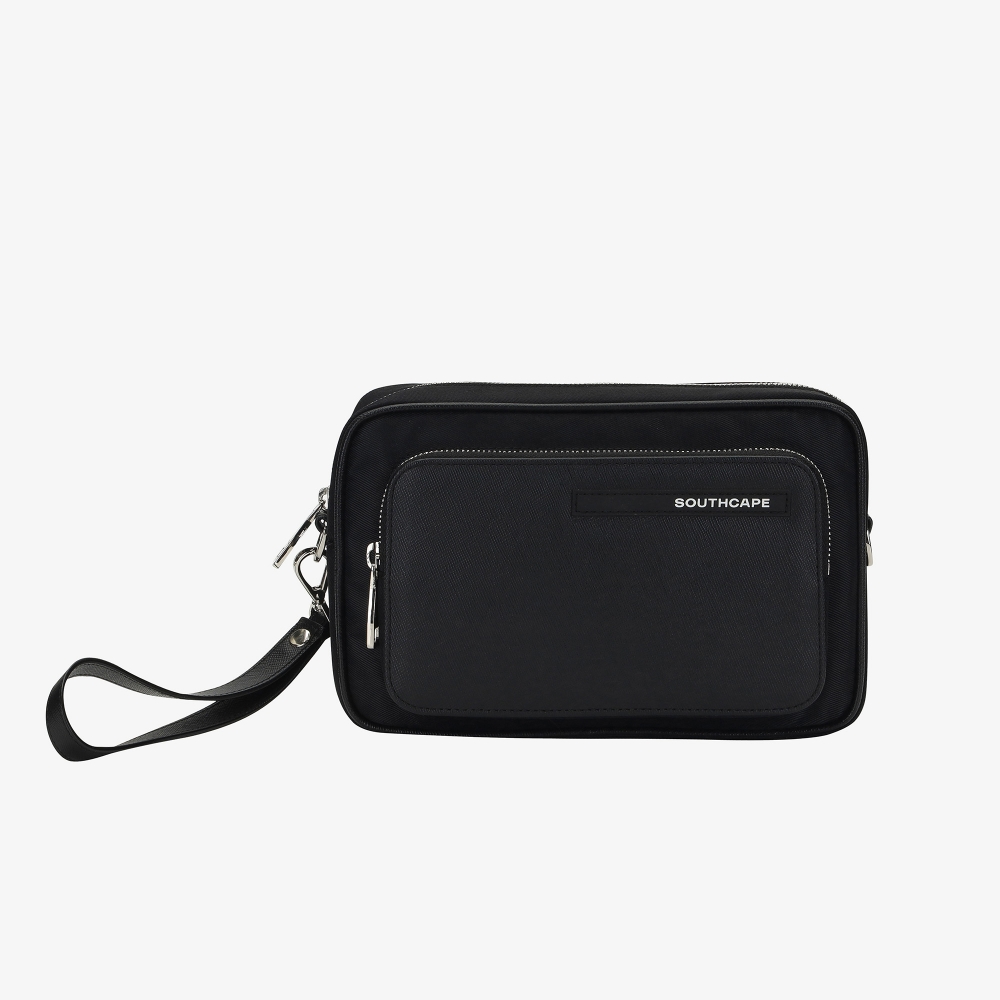 Two Pocket Clutch Bag_BK