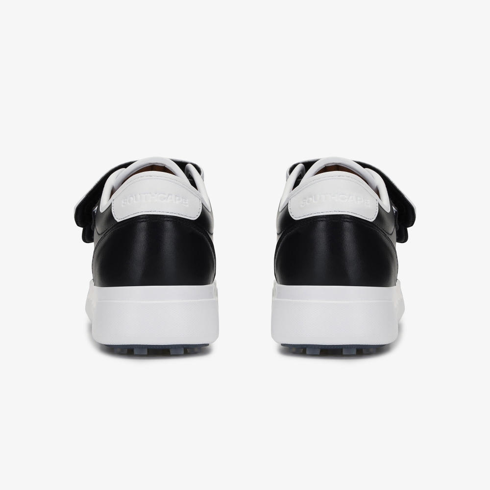 SC Logo Color-Block Velcro Spikeless Shoes_BK