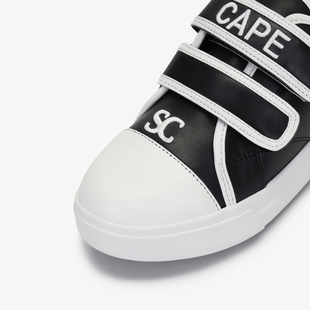 SC Logo Color-Block Velcro Spikeless Shoes_BK