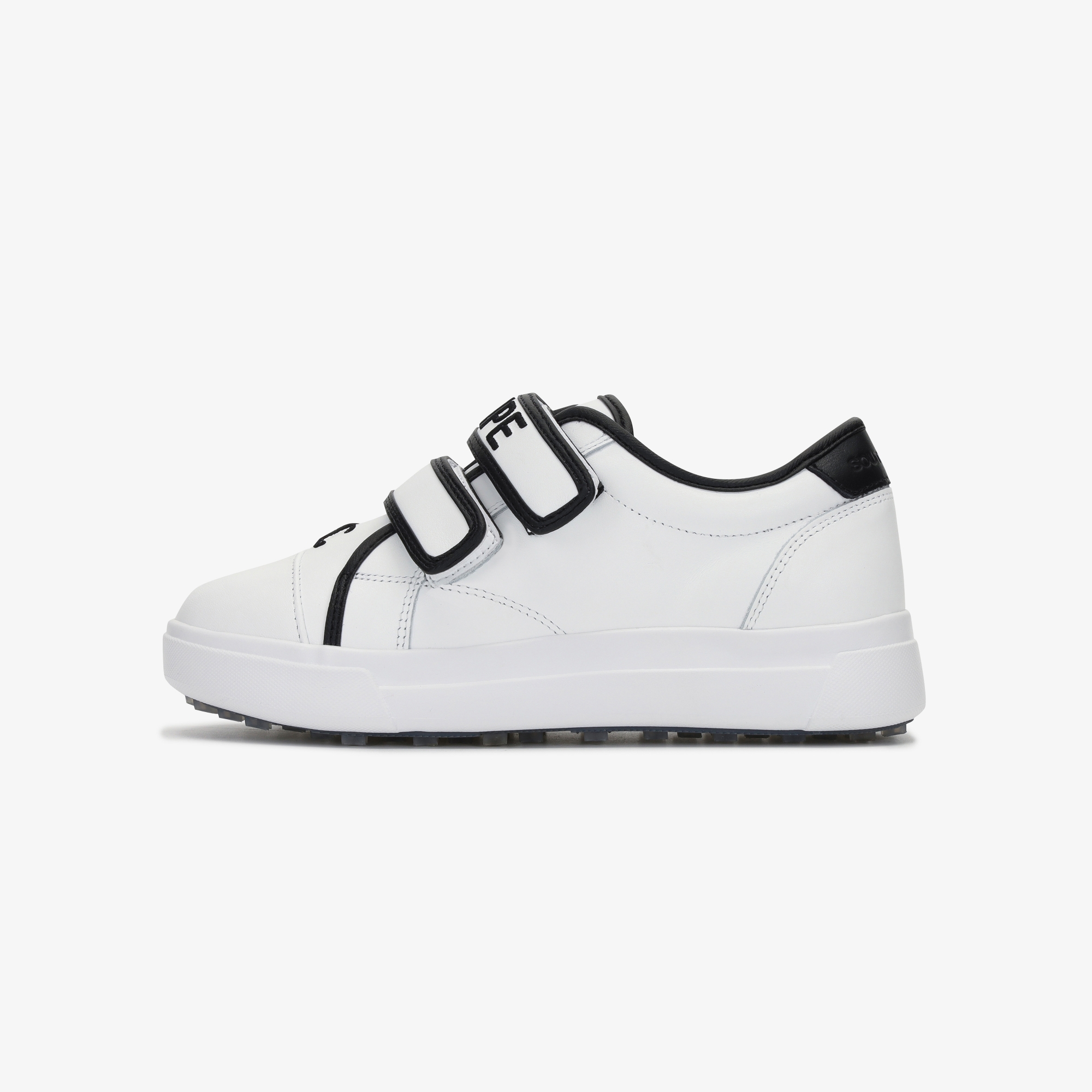 SC Logo Color-Block Velcro Spikeless Shoes_WT