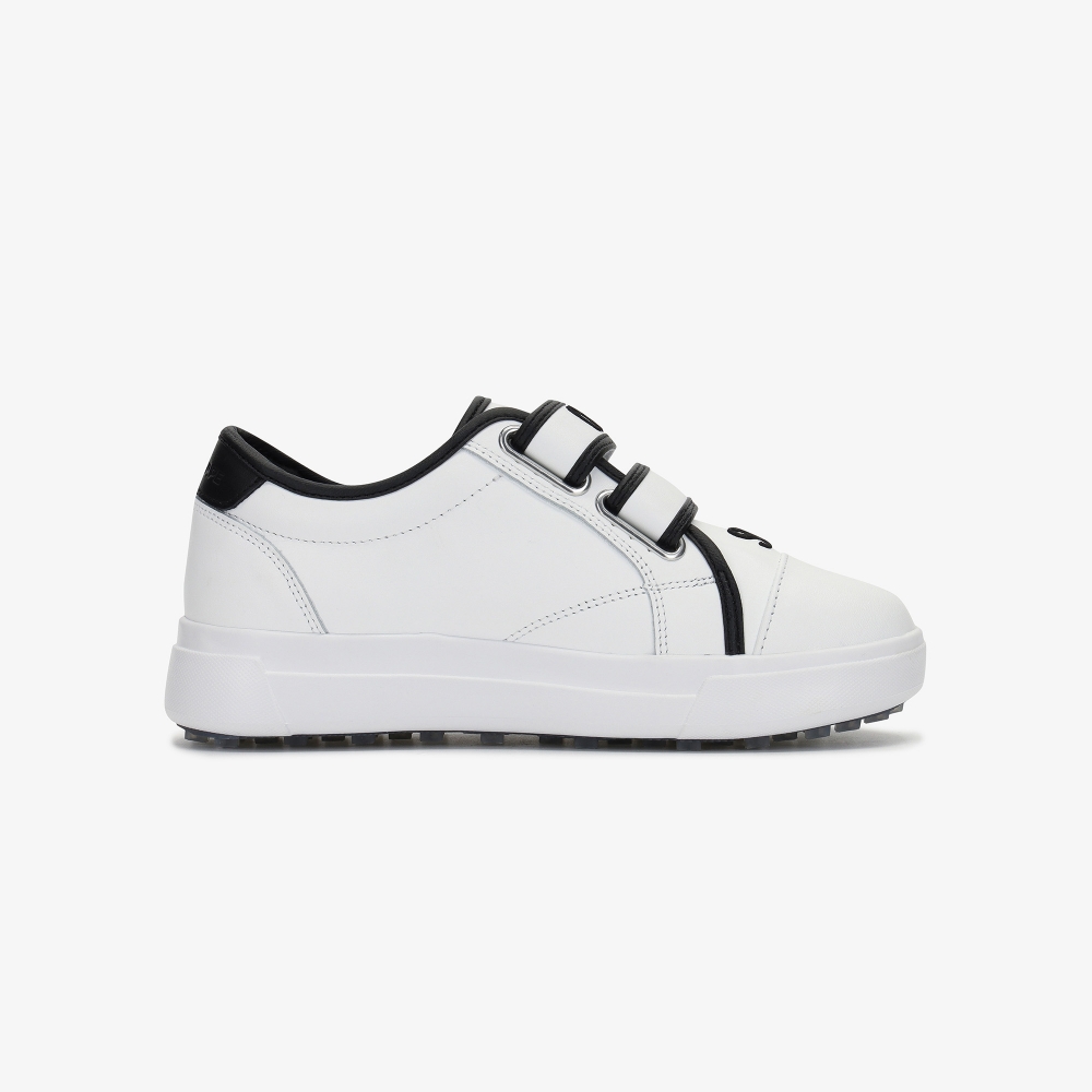SC Logo Color-Block Velcro Spikeless Shoes_WT