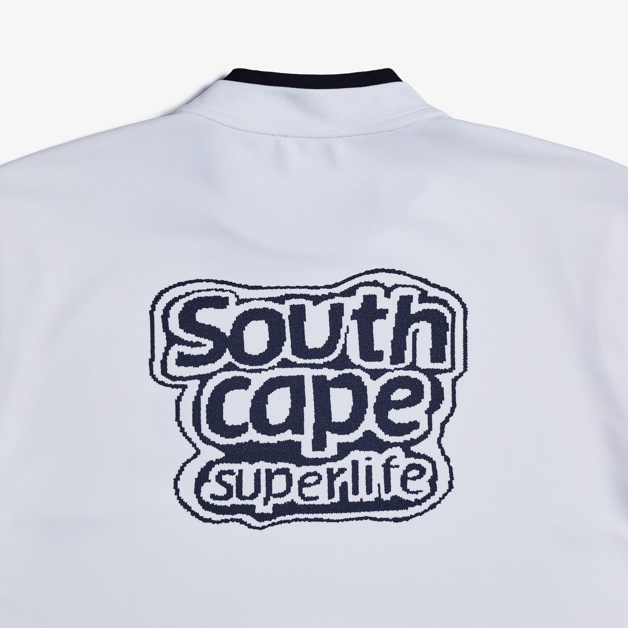 Super Life Round T-shirt_WT