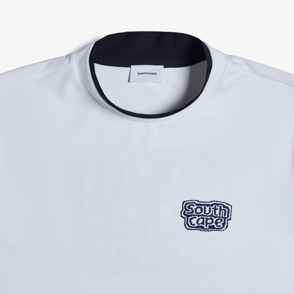 Super Life Round T-shirt_WT