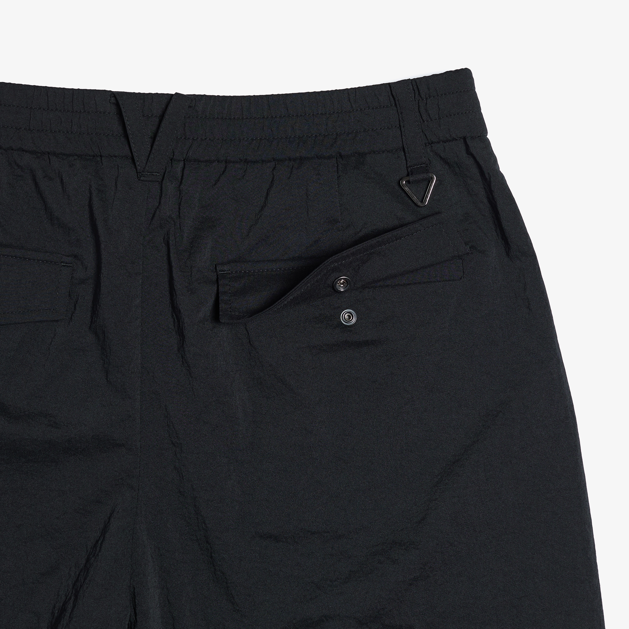 Cargo Out Pocket Half Pants_BK
