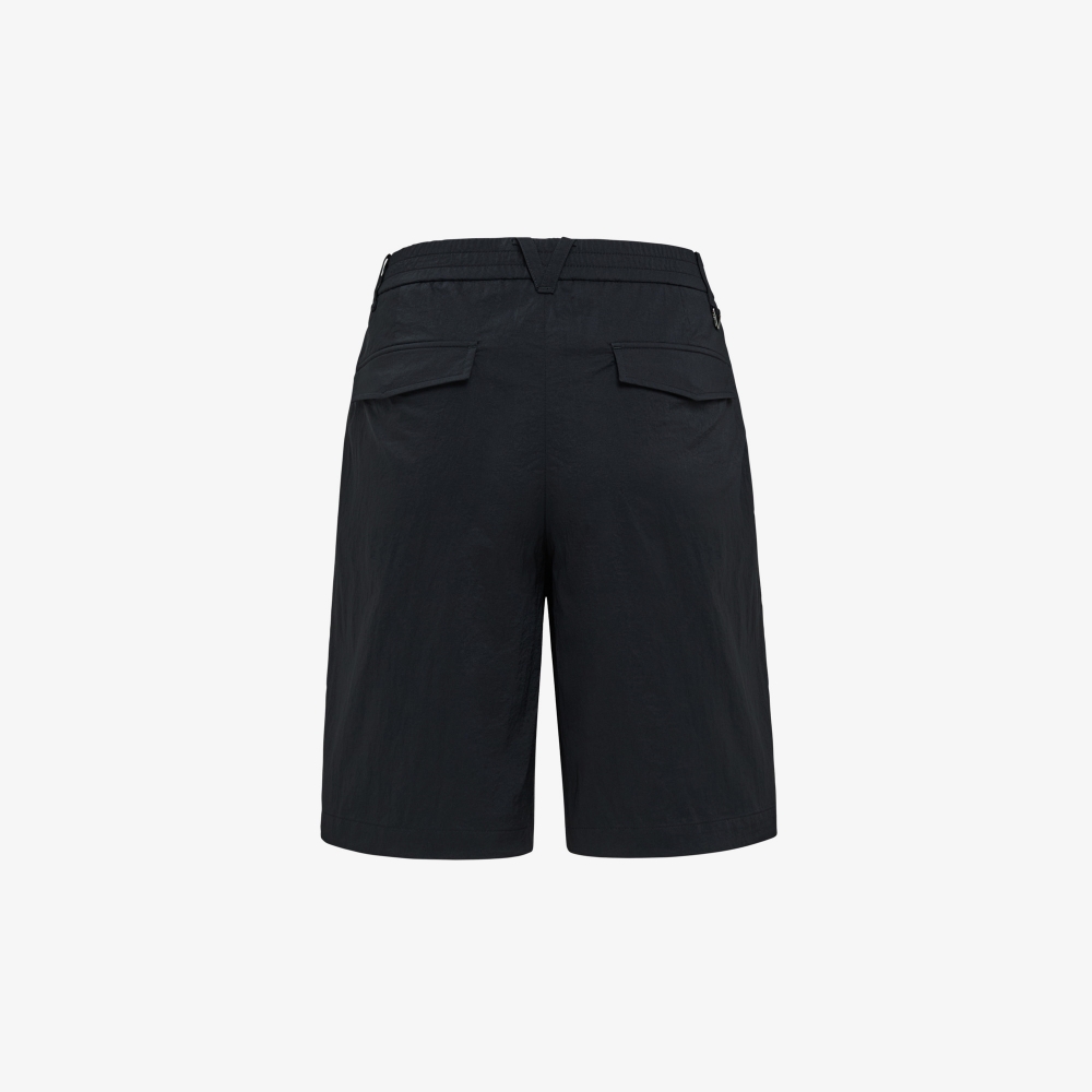 Cargo Out Pocket Half Pants_BK