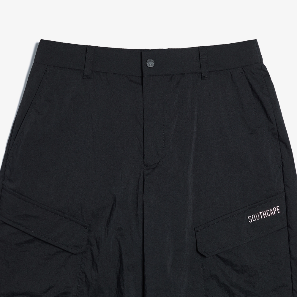 Cargo Out Pocket Half Pants_BK