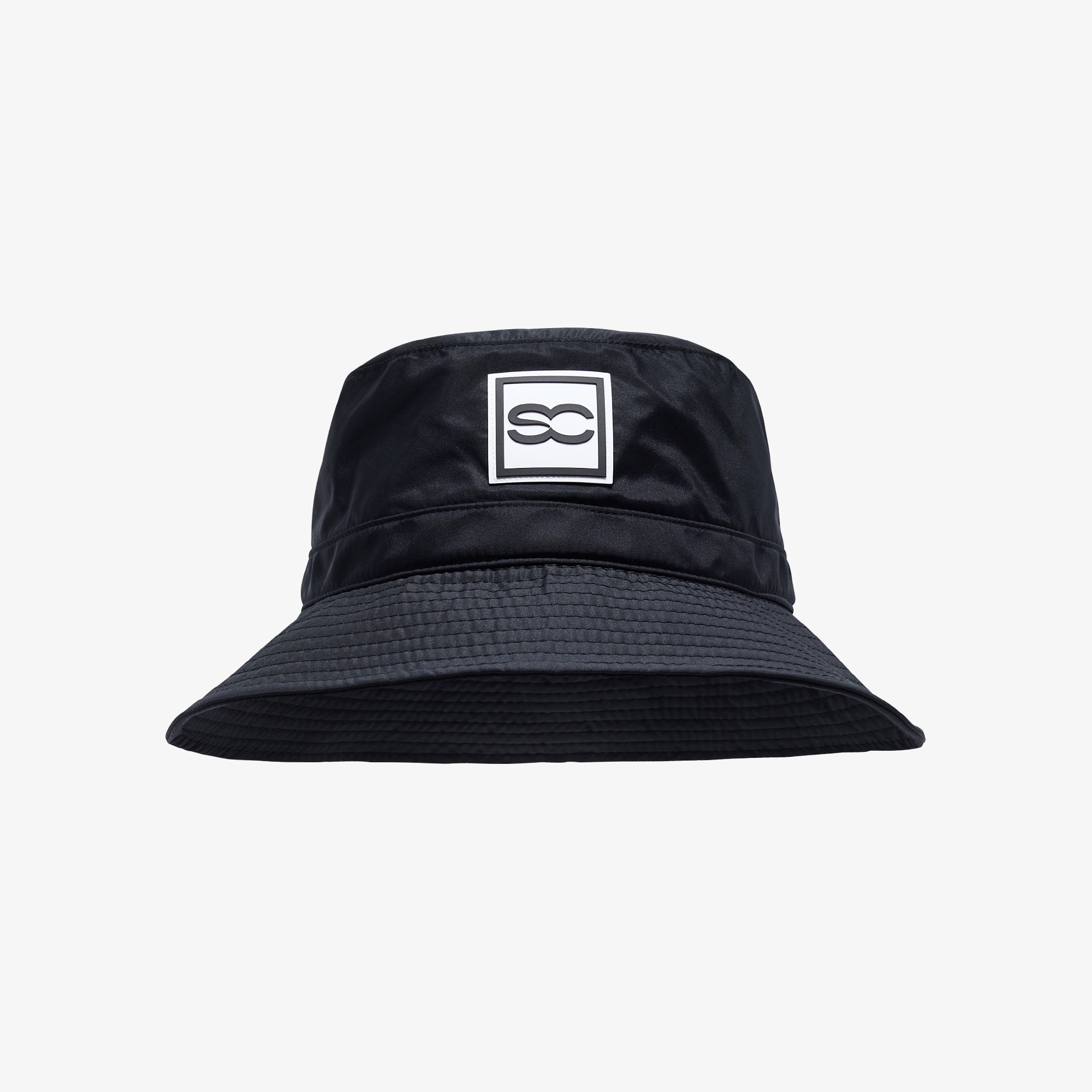 SC Square Logo Patch Bucket Hat_BK