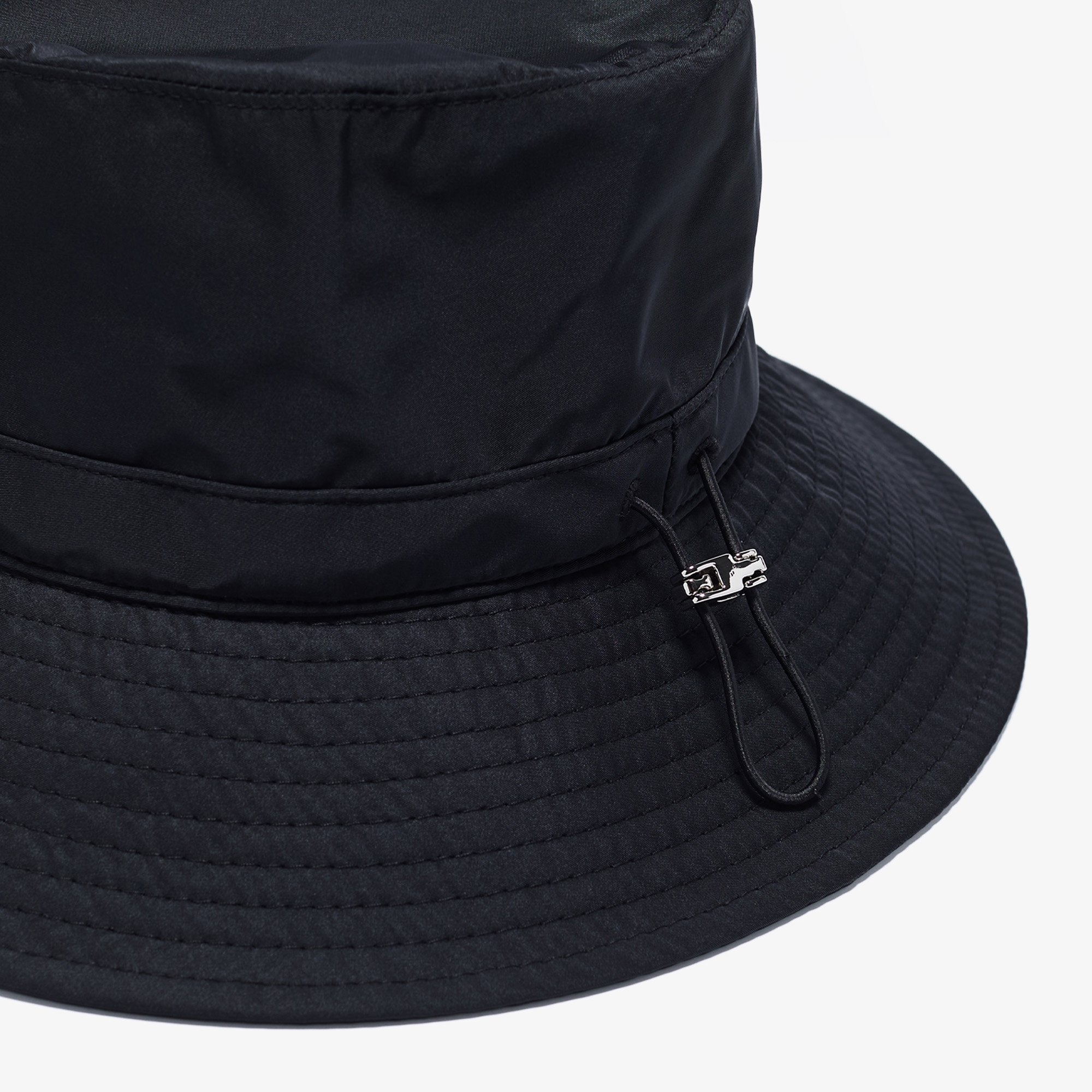SC Square Logo Patch Bucket Hat_BK