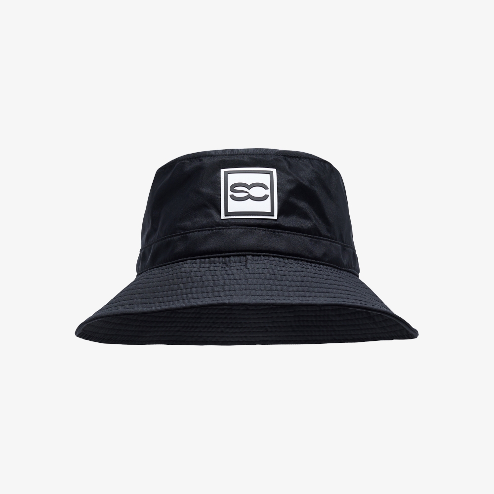 SC Square Logo Patch Bucket Hat_BK
