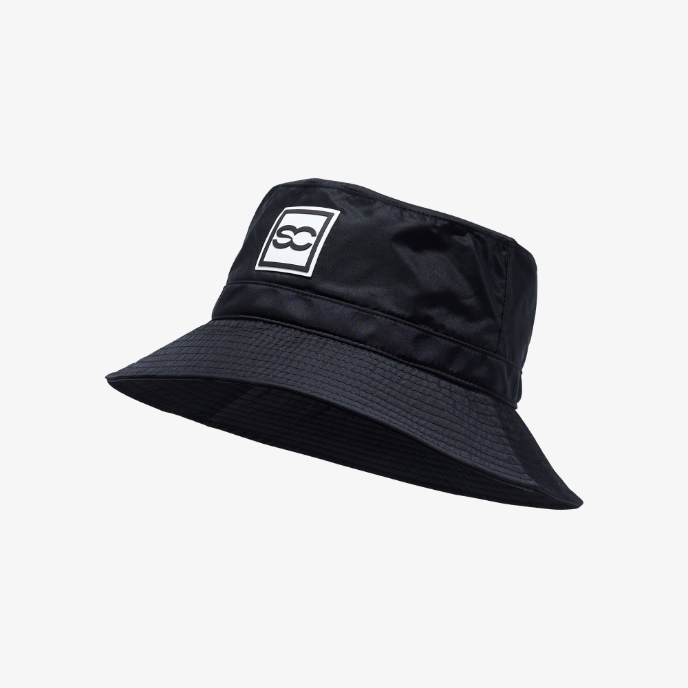 SC Square Logo Patch Bucket Hat_BK