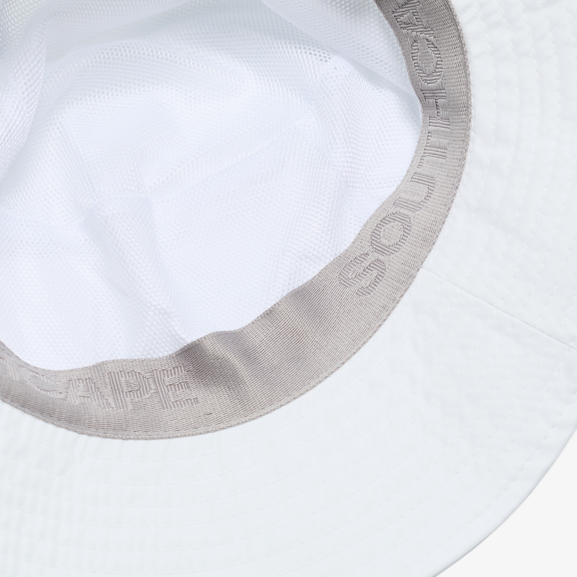 SC Square Logo Patch Bucket Hat_WT