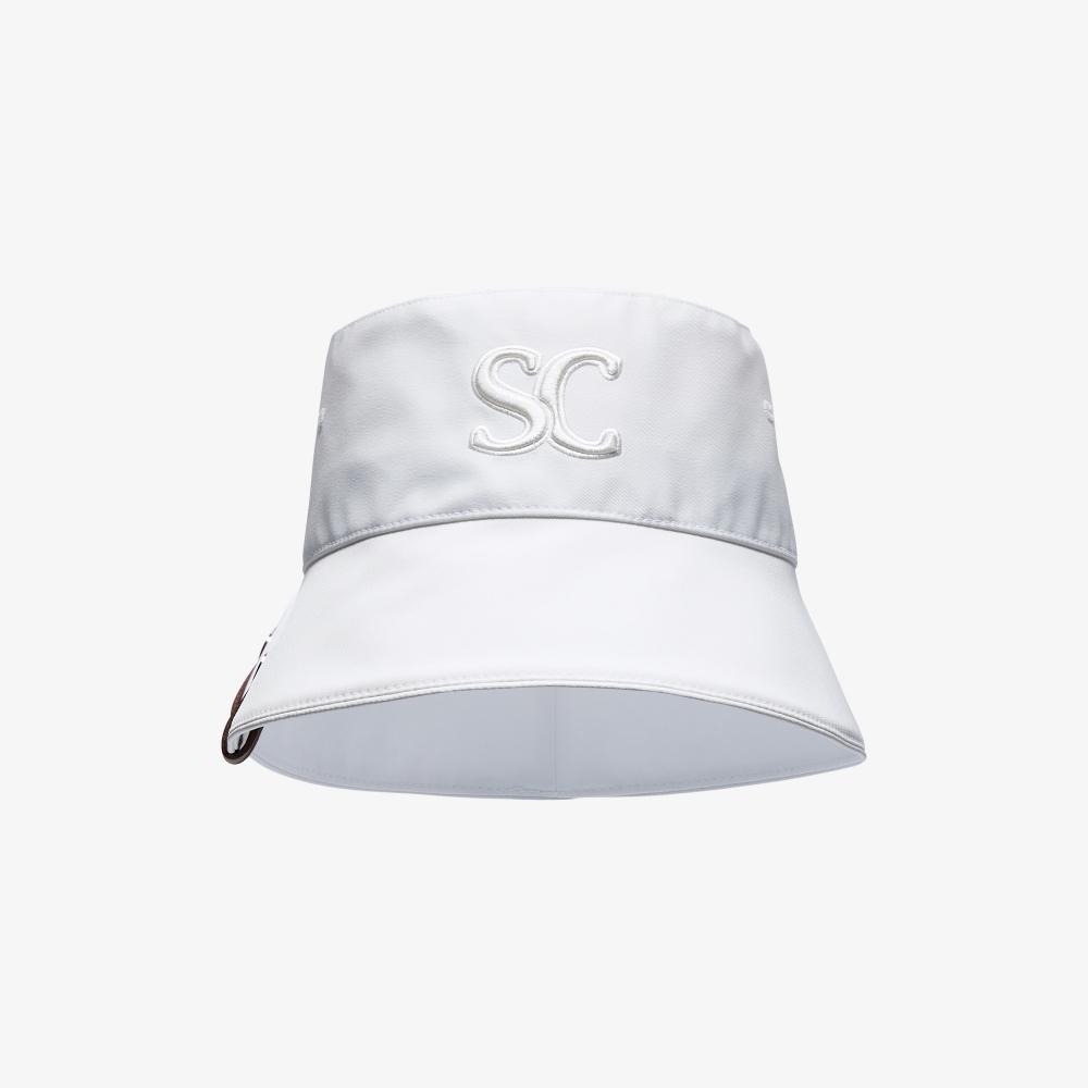 SC Logo String Bucket Hat_WT
