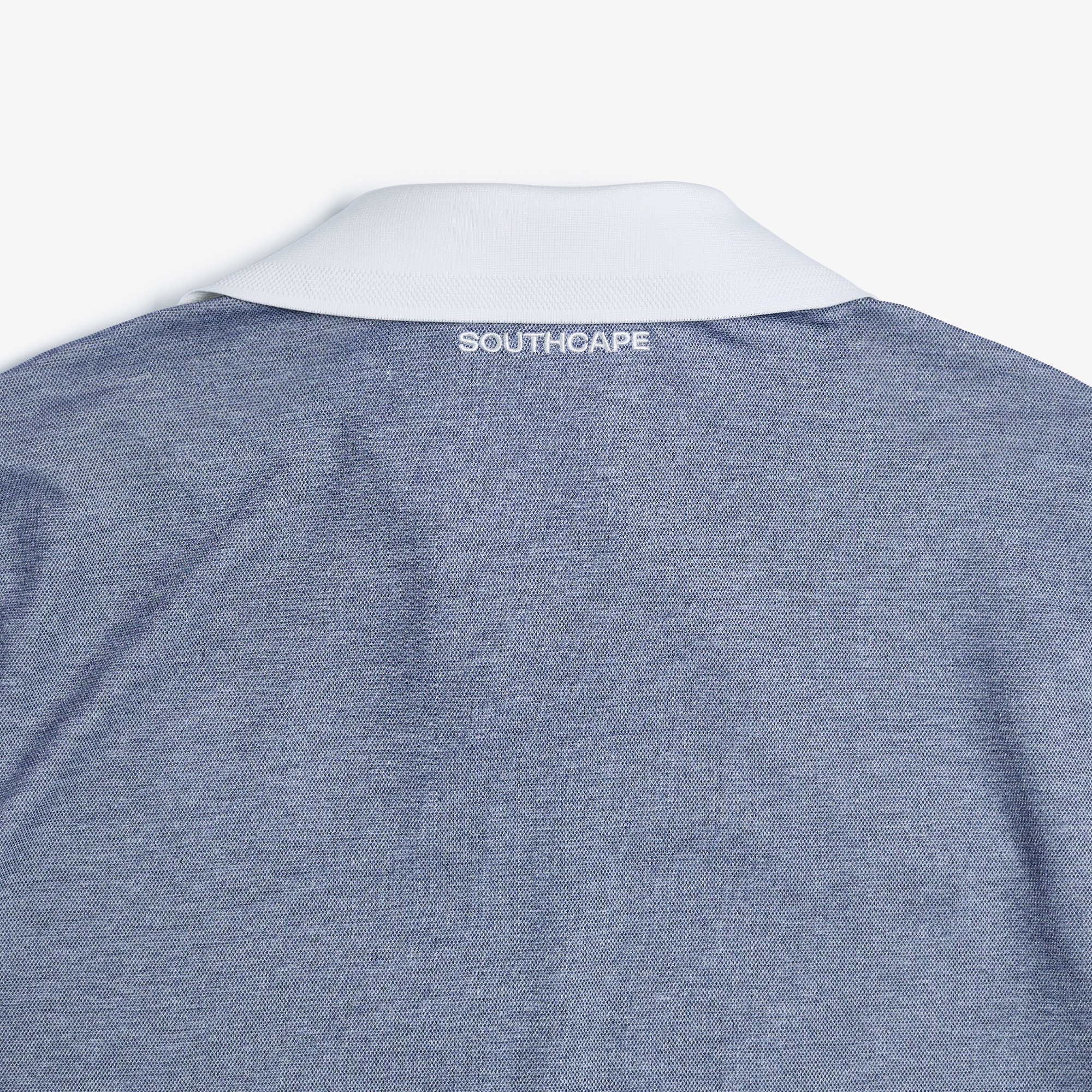 Open Collar Short Sleeve T-shirt_BL