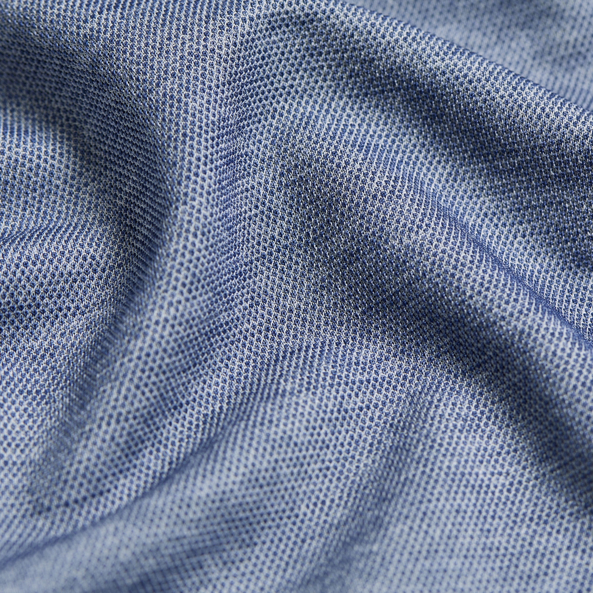 Open Collar Short Sleeve T-shirt_BL