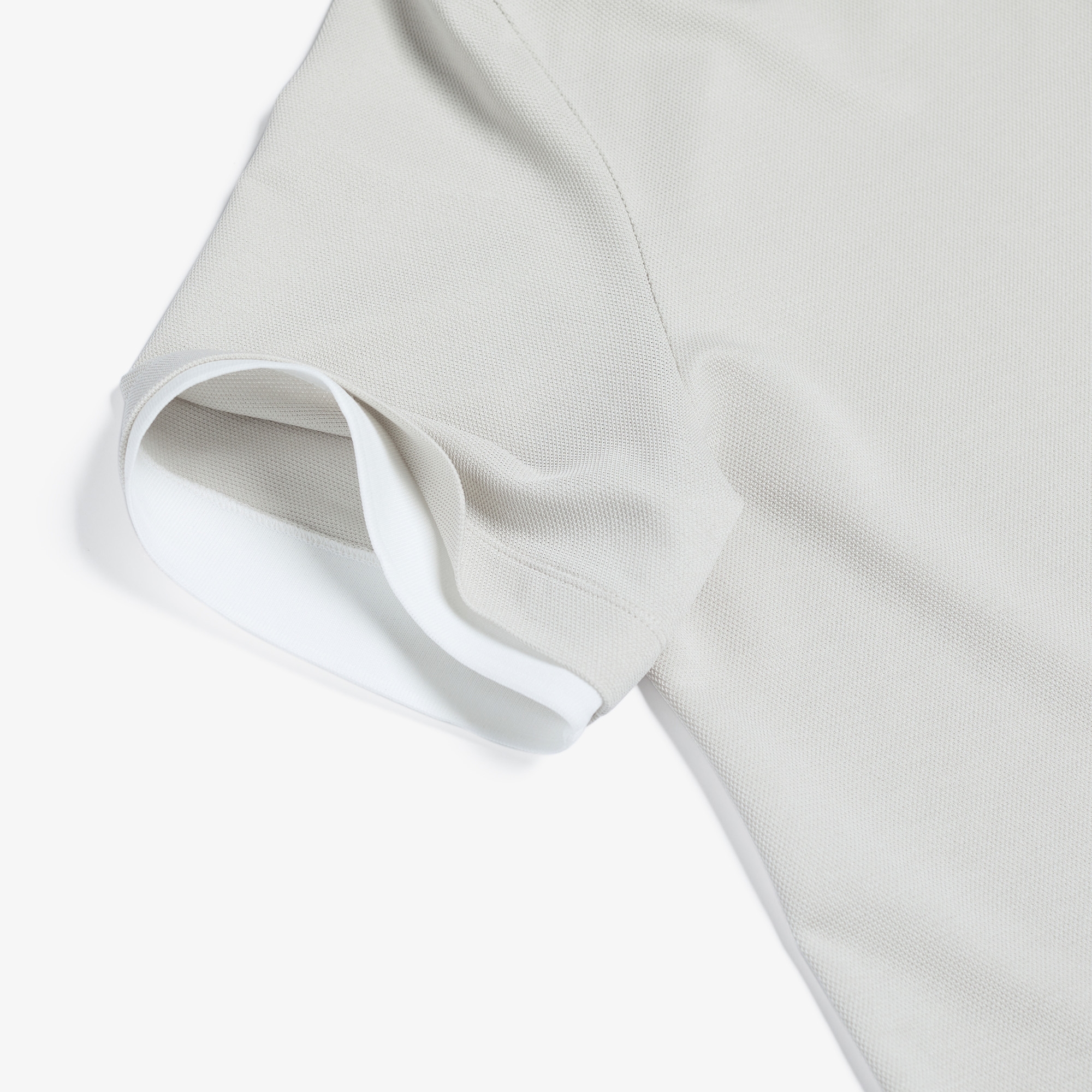 Open Collar Short Sleeve T-shirt_SD