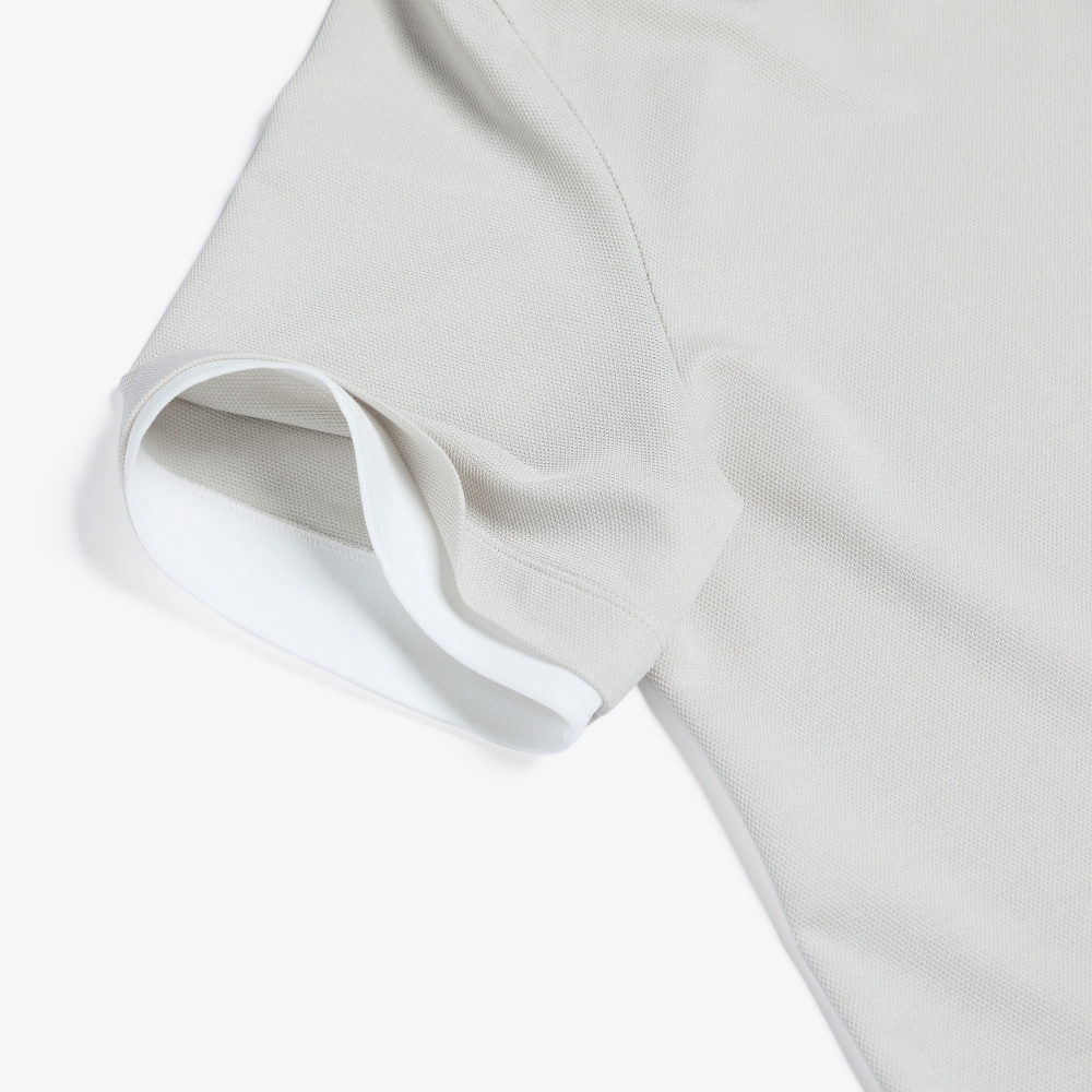 Open Collar Short Sleeve T-shirt_SD