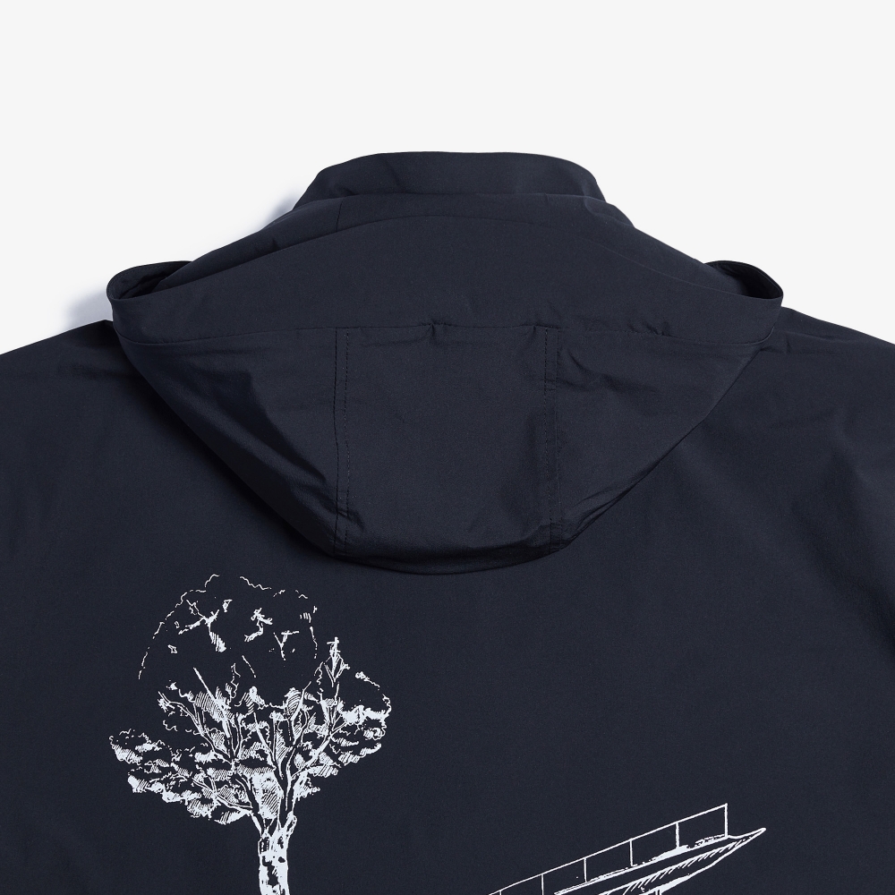 Sunrise House Hooded Zip-Up Jumper_BK