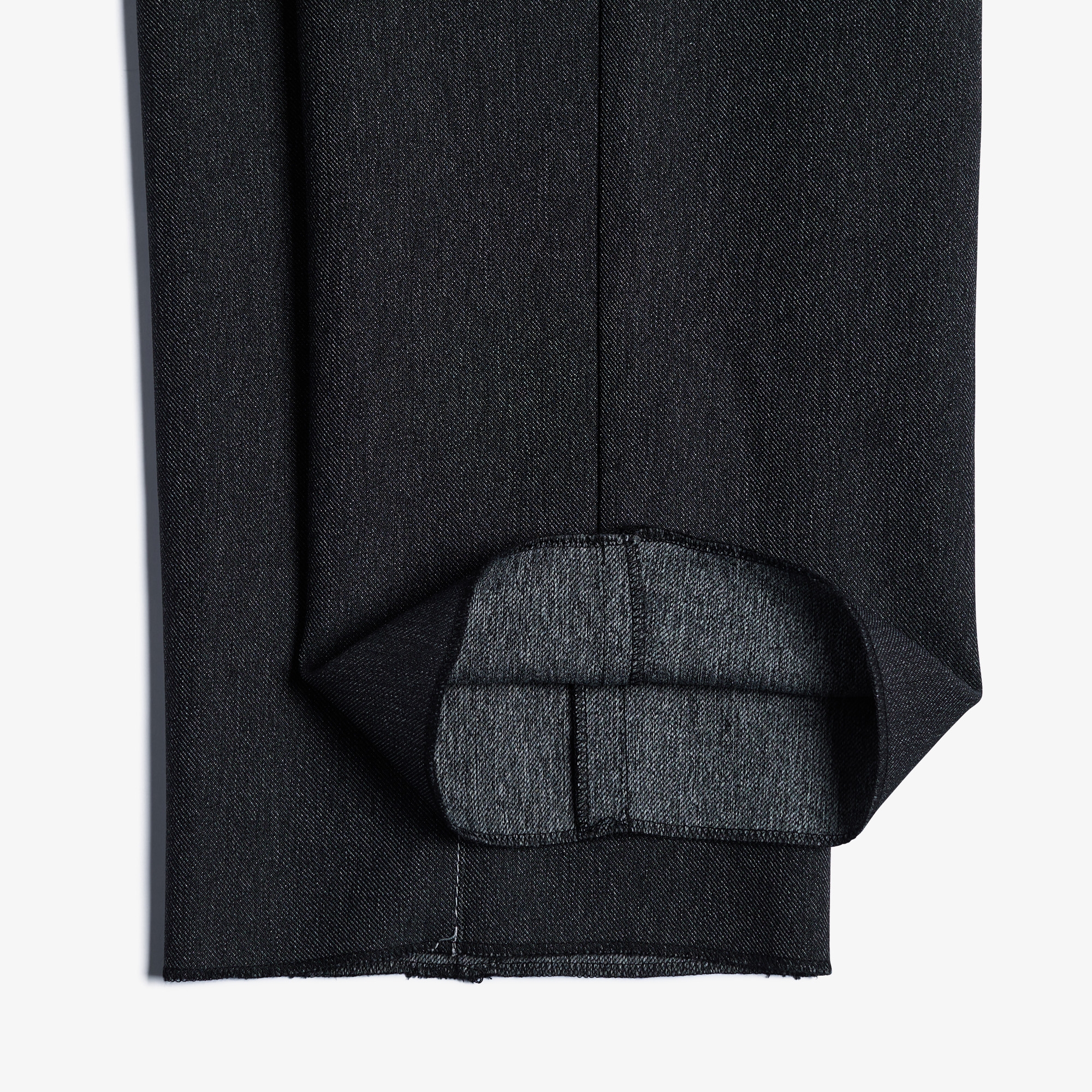 Denim Regular Fit Pants_BK