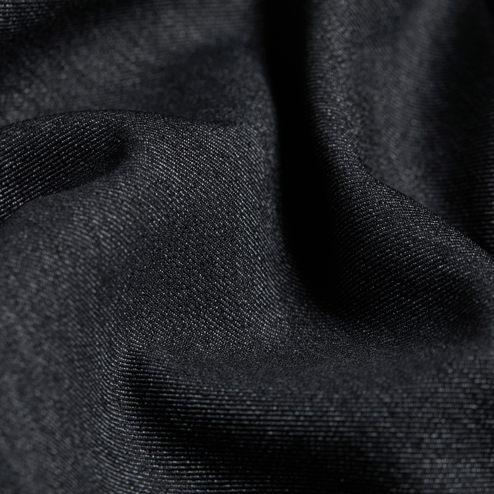 Denim Regular Fit Pants_BK