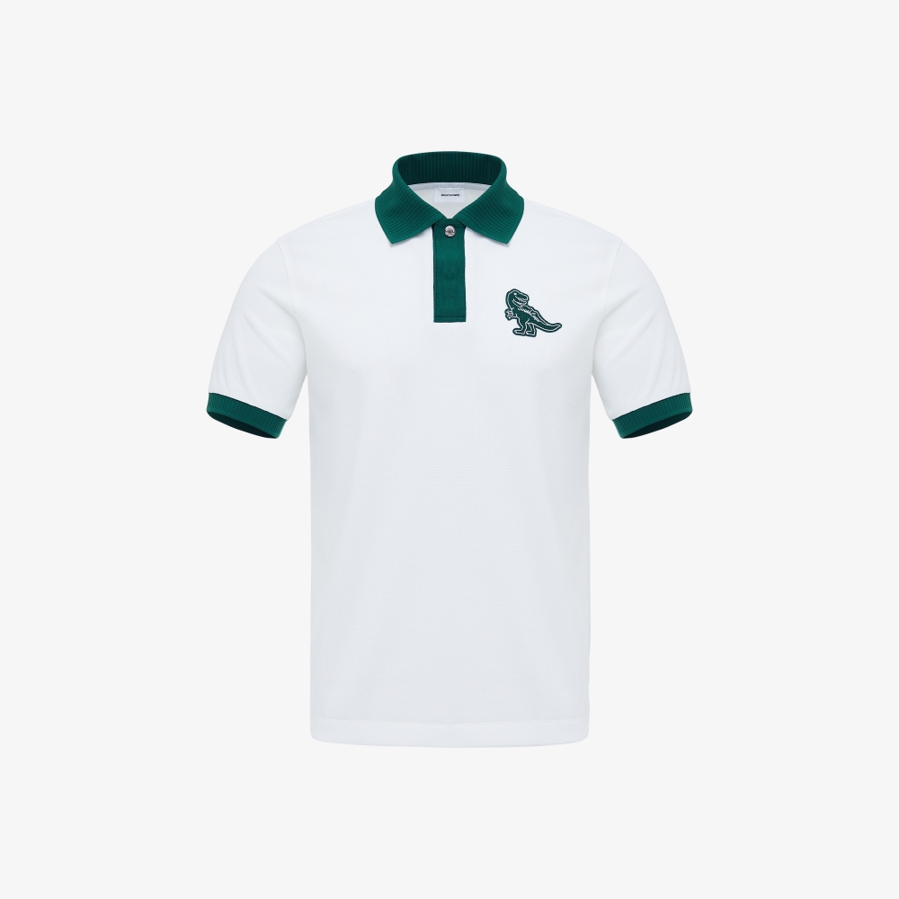 Buddy Wappen Color Collar T-shirt_WT