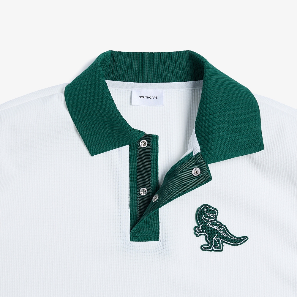 Buddy Wappen Color Collar T-shirt_WT