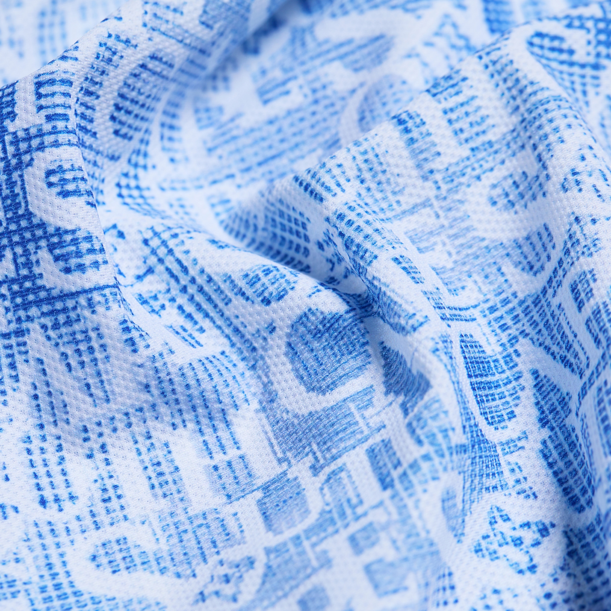 Logo Print Collar Short Sleeve T-shirt_BL