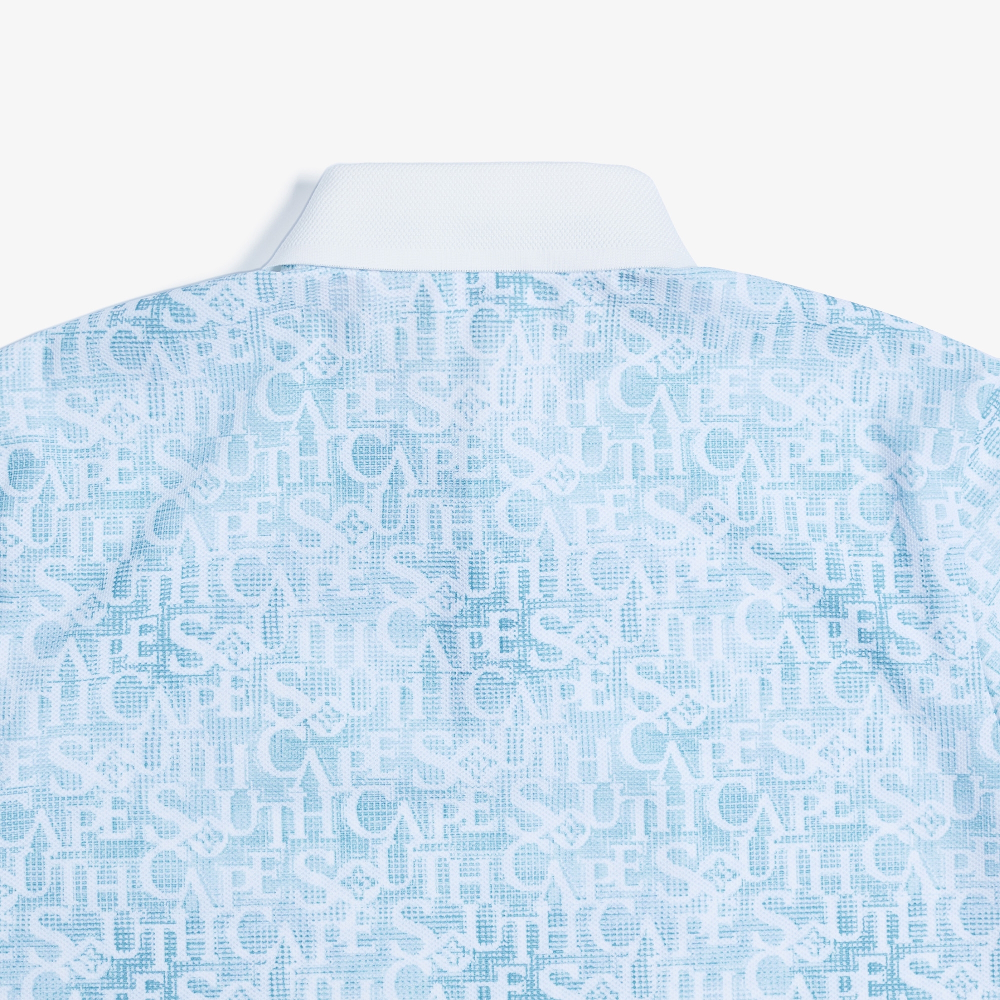 Logo Print Collar Short Sleeve T-shirt_MT