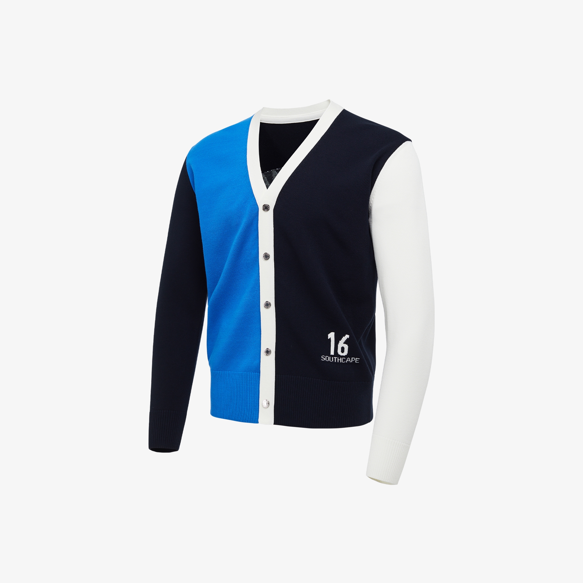 16 Logo Coloring Knitwear Cardigan_BL