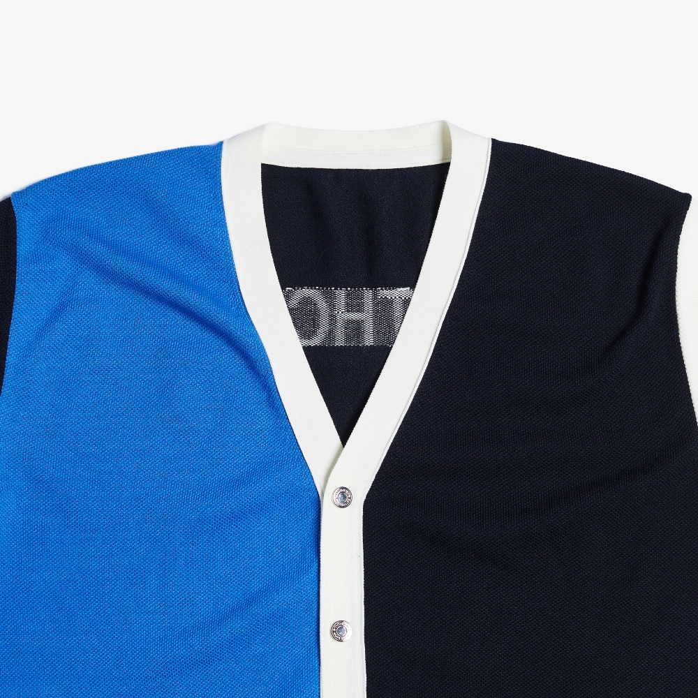 16 Logo Coloring Knitwear Cardigan_BL