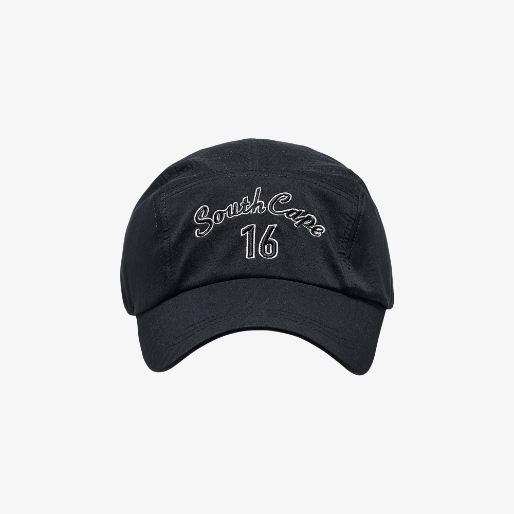 Logo Patch Baseball Cap_BK
