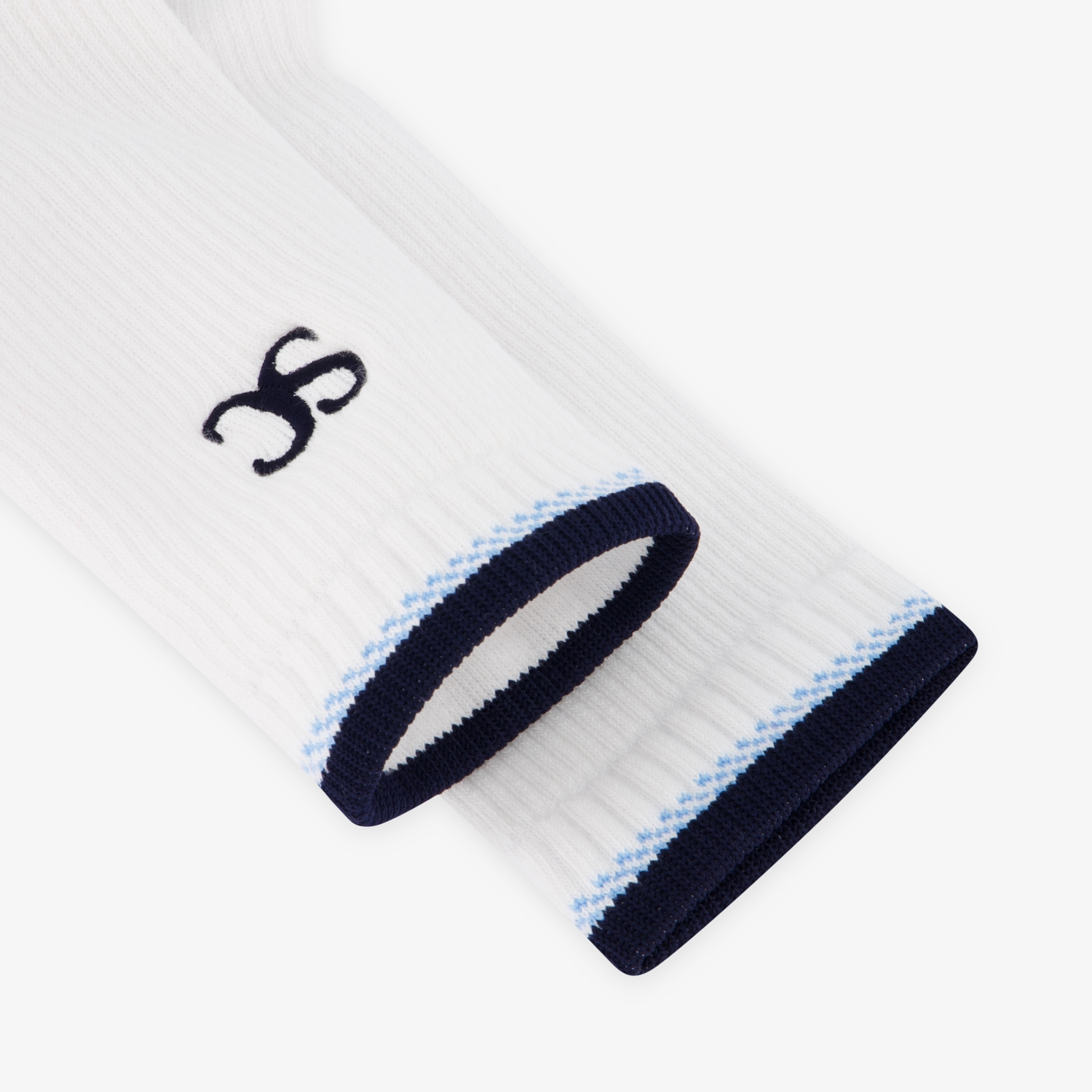 Color-Blocked Point Socks_BL