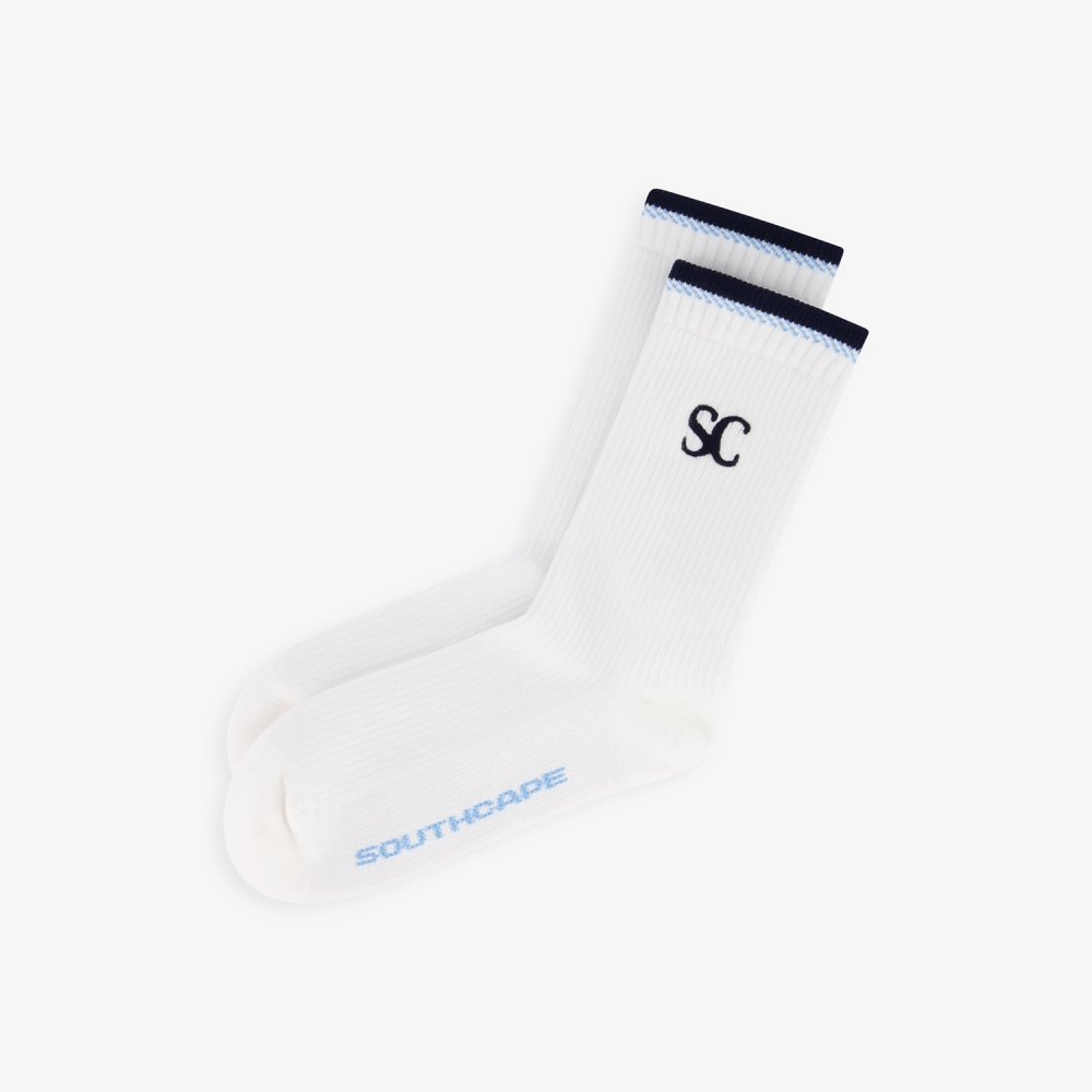 Color-Blocked Point Socks_BL