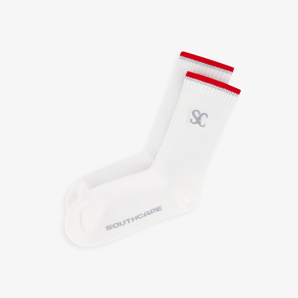 Color-Blocked Point Socks_GY