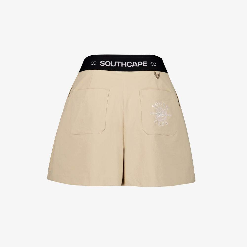 Southcross Skirt-Silhouette Belted Shorts_BE