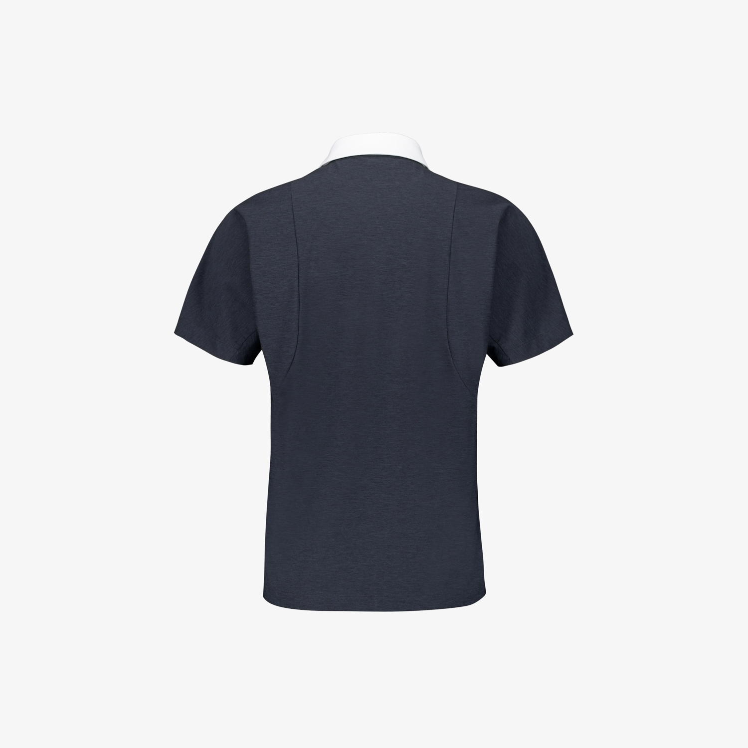 Color Collar Short-Sleeved T-Shirt_DA