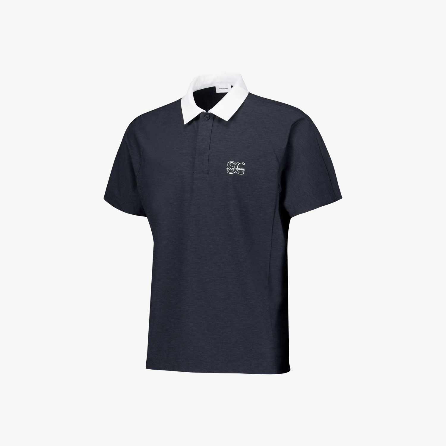 Color Collar Short-Sleeved T-Shirt_DA