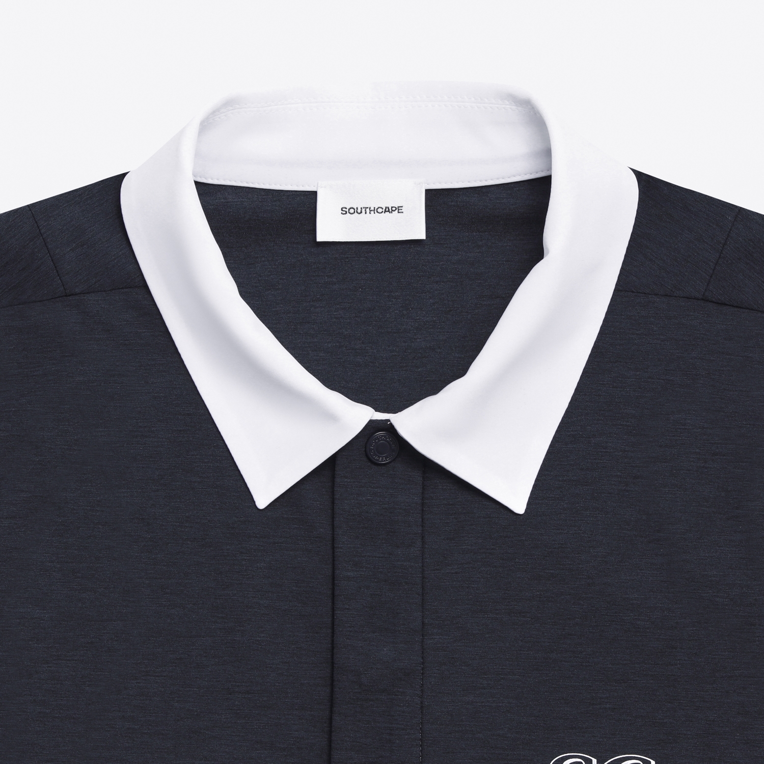 Color Collar Short-Sleeved T-Shirt_DA