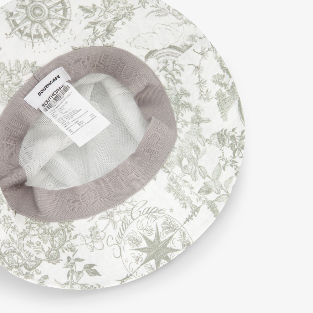 Southcross Pattern Print Bucket Hat_SE