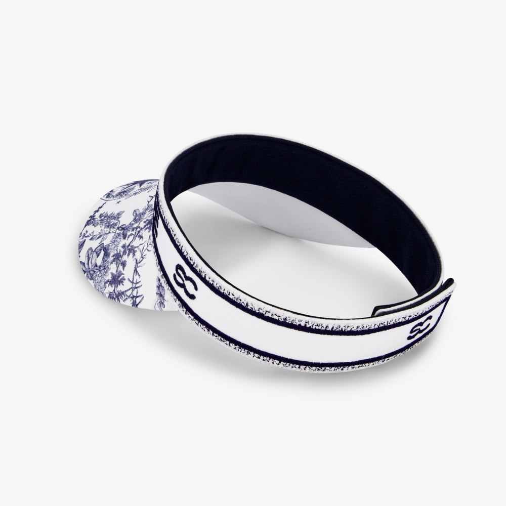 SouthCross Print Logo Embroidered Visor_DA