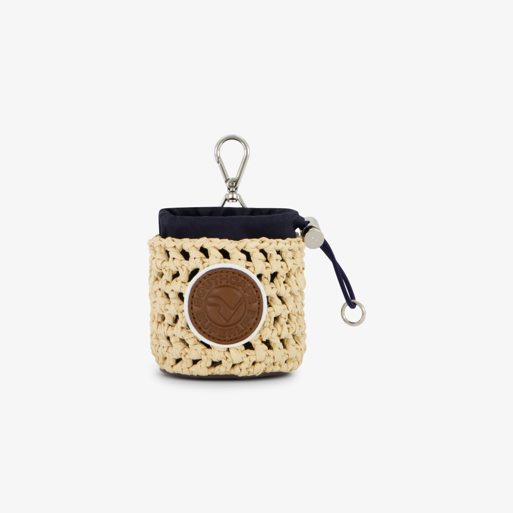 Raffia Ball Pouch_BE
