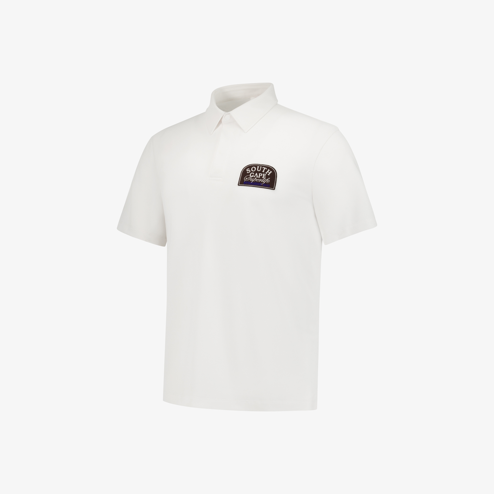 Boyage Wappen Collar T-shirt_WT