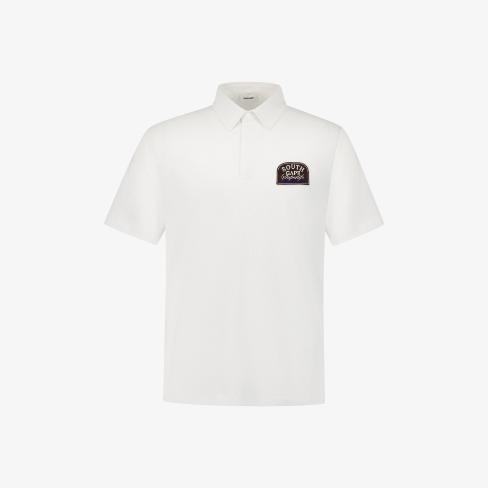 Boyage Wappen Collar T-shirt_WT