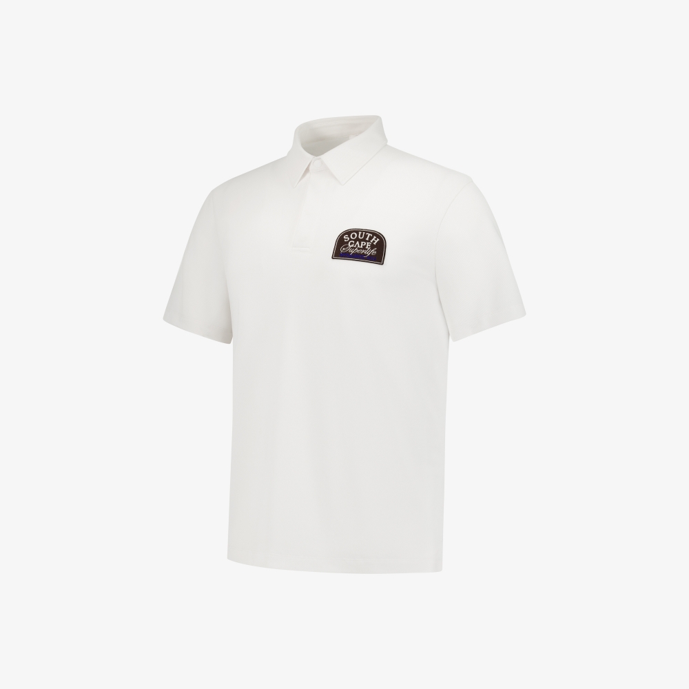 Boyage Wappen Collar T-shirt_WT