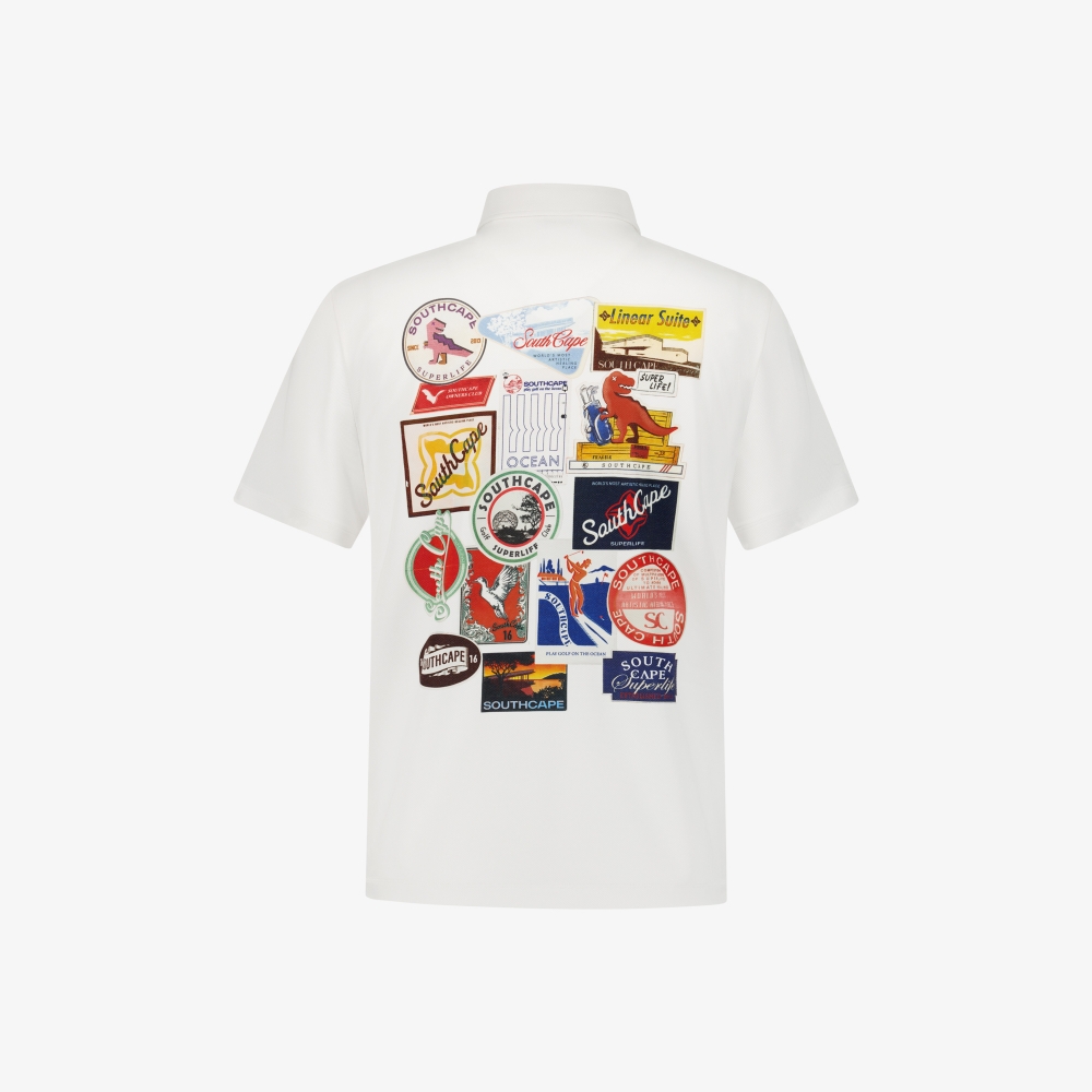Boyage Wappen Collar T-shirt_WT