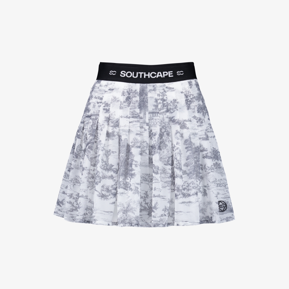 Print Balloon-Fit Skirt_WT